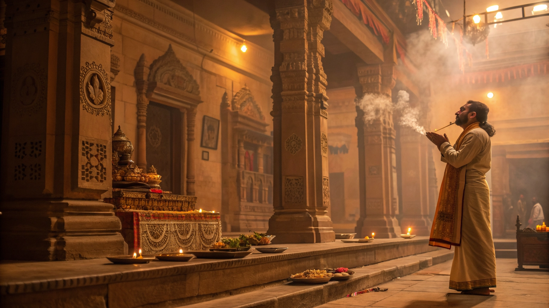 Famous Pandit Ji in Ujjain performing Vedic Rituals